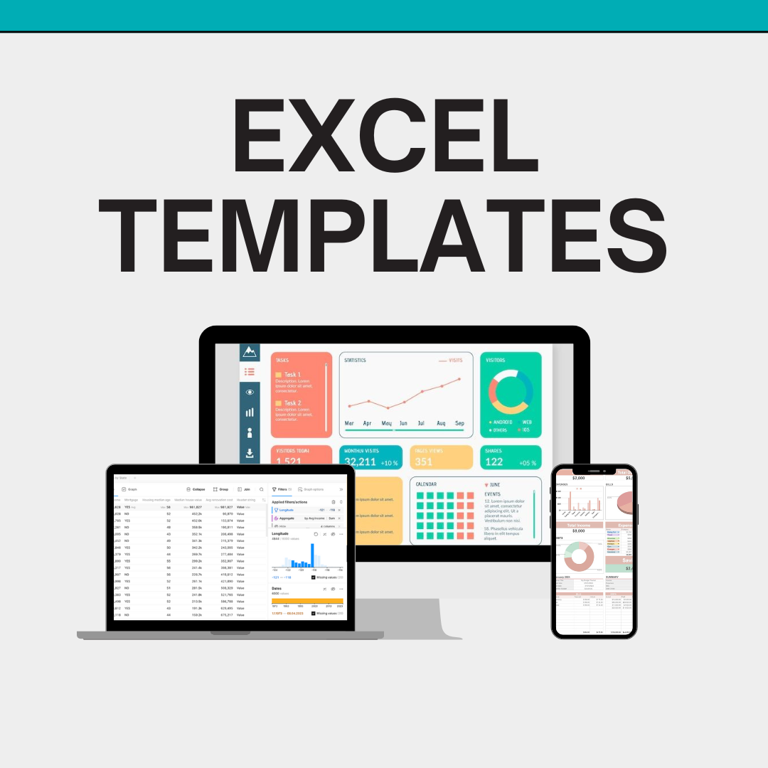 Excel Templates for Businesses and Startups