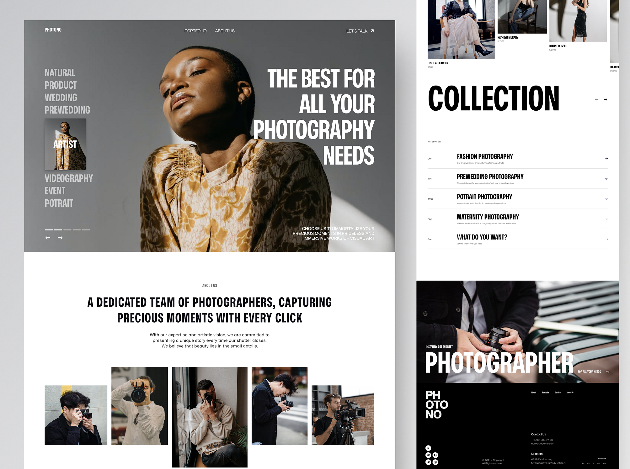 Website Solutions for Photographers